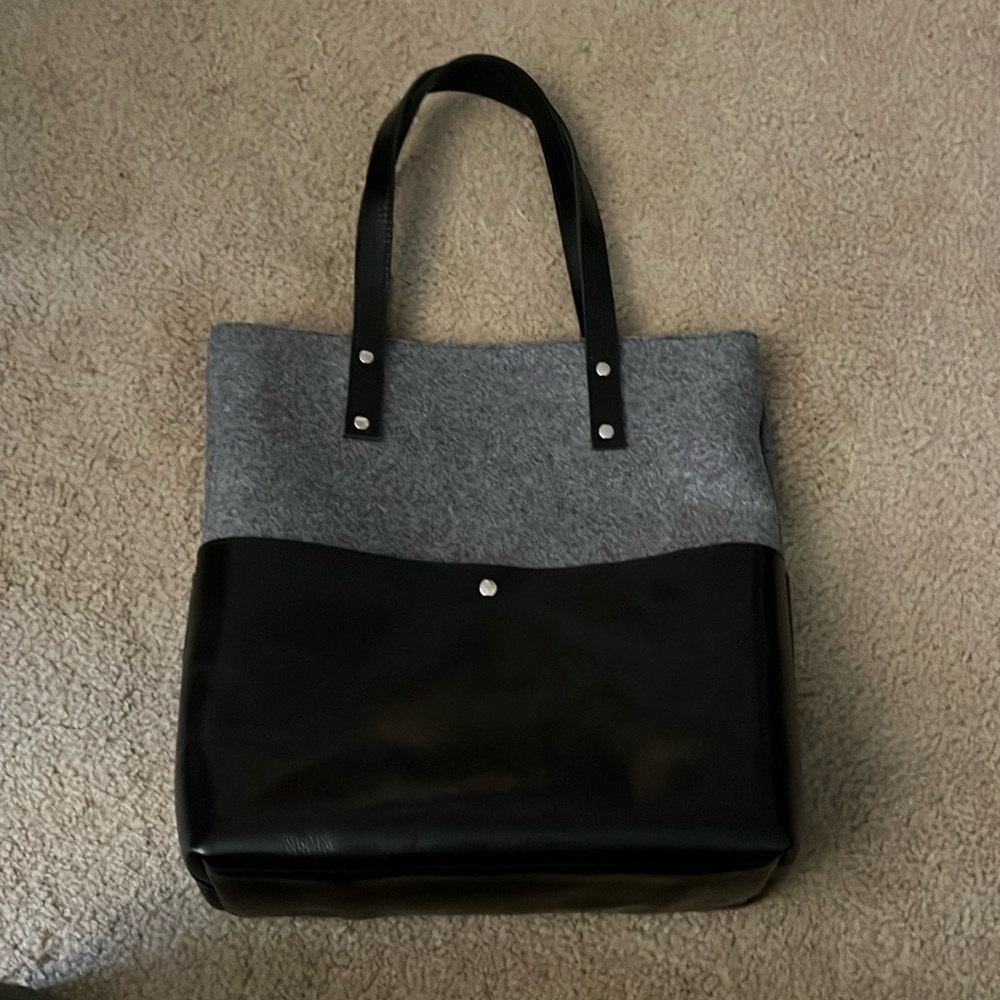 Dutch Wool and Leather handbag